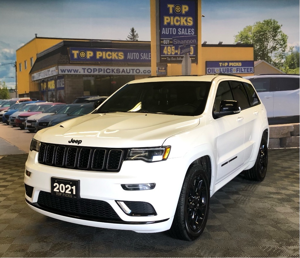 2021 Jeep Grand Cherokee Limited X, Fully Loaded, Accident Free & Certified