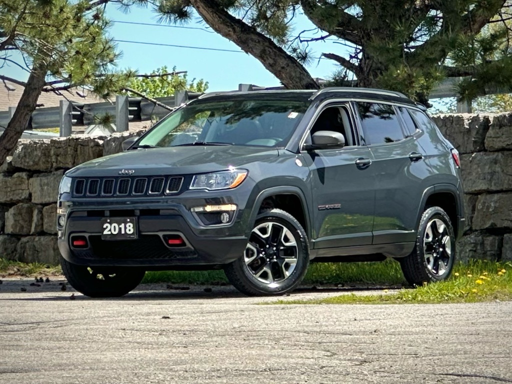 2018 Jeep Compass TRAILHAWK 4X4 | PANO ROOF | HEATED SEATS & WHEEL
