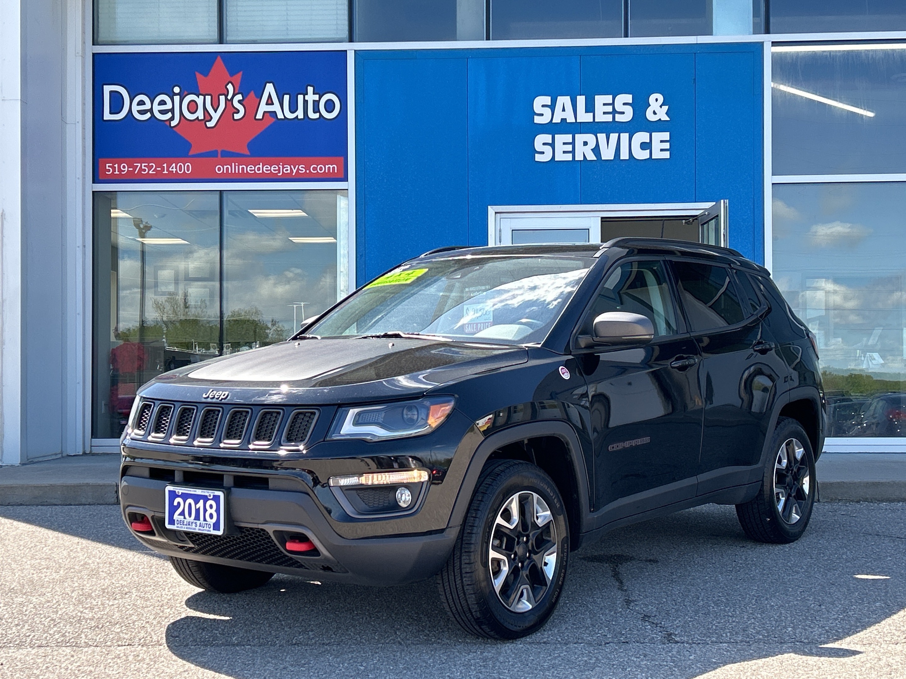2018 Jeep Compass Trailhawk | NAV | Leather | Clean Carfax 
