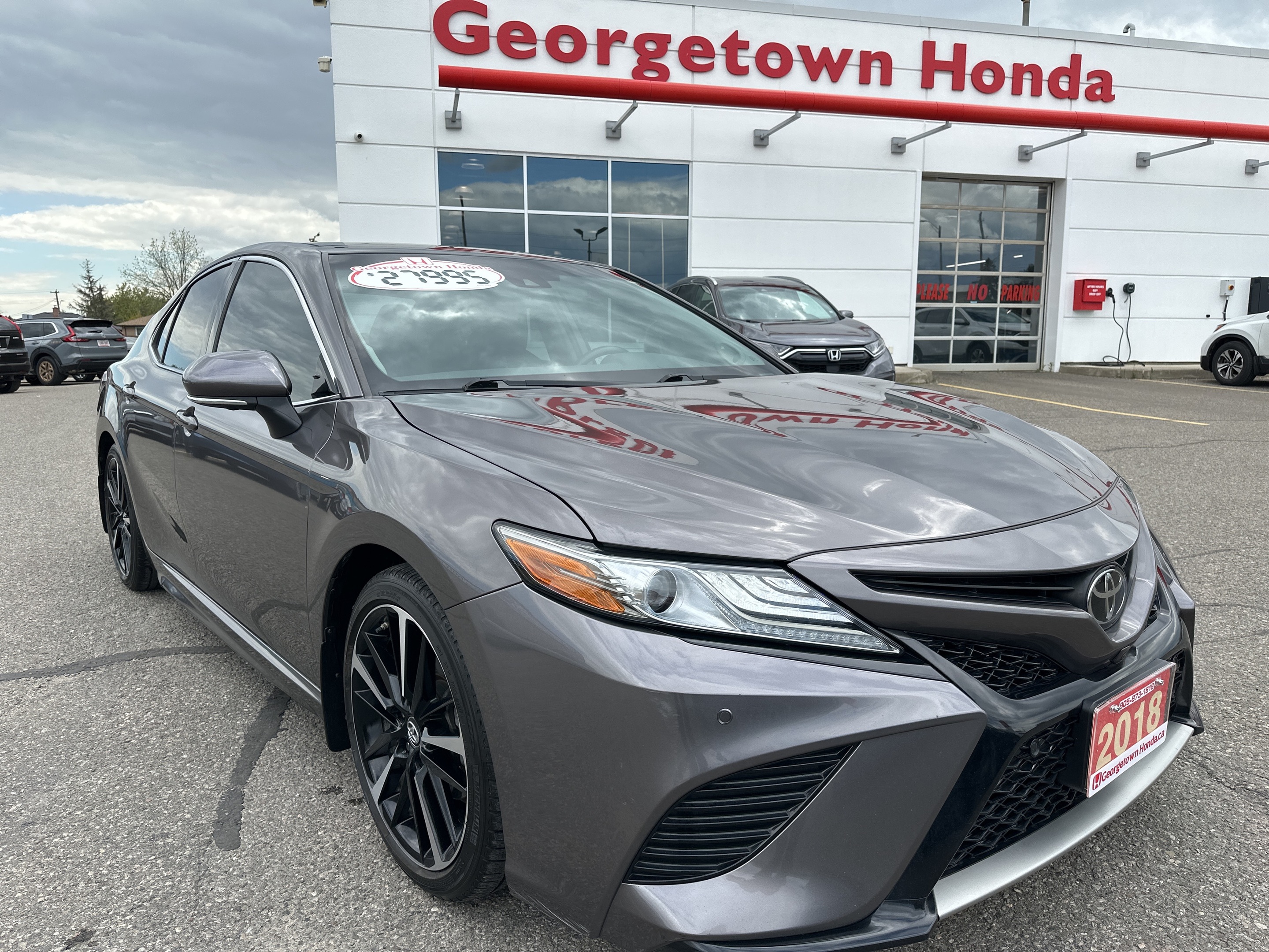 2018 Toyota Camry XSE V6 AUTO-PANO ROOF/ALLOYS/TINT/ONLY 51K!!