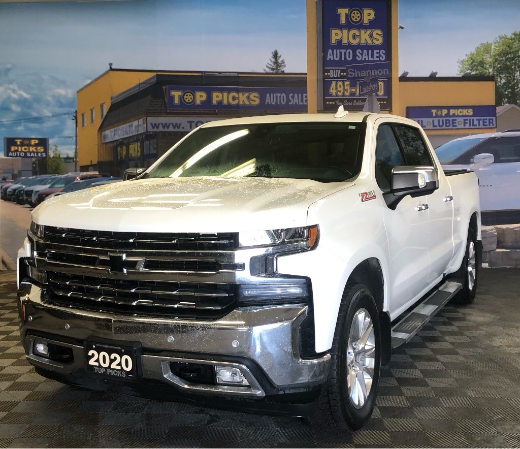 2020 Chevrolet Silverado 1500 LTZ, Fully Loaded, Accident Free & Certified!