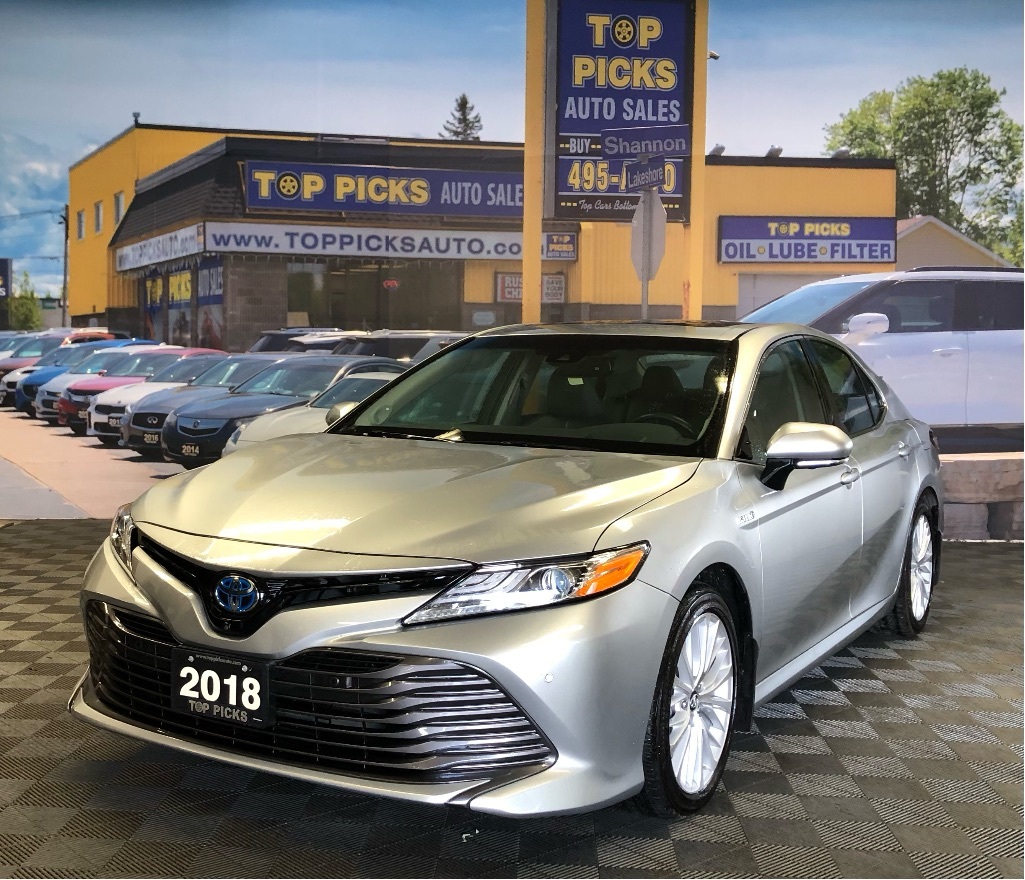 2018 Toyota Camry Hybrid Hybrid XLE, Only 47,000 Kms, One Owner!!