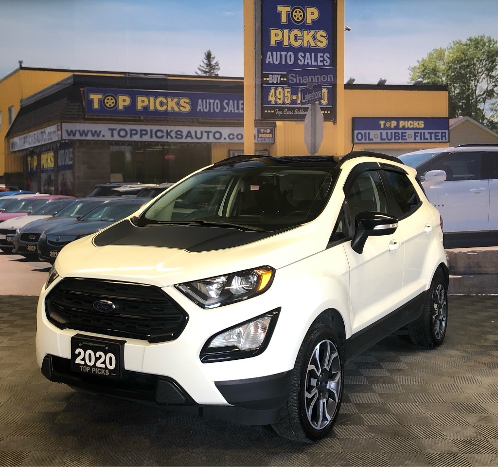 2020 Ford EcoSport SES, AWD, Low Kms, One Owner, Accident Free!!