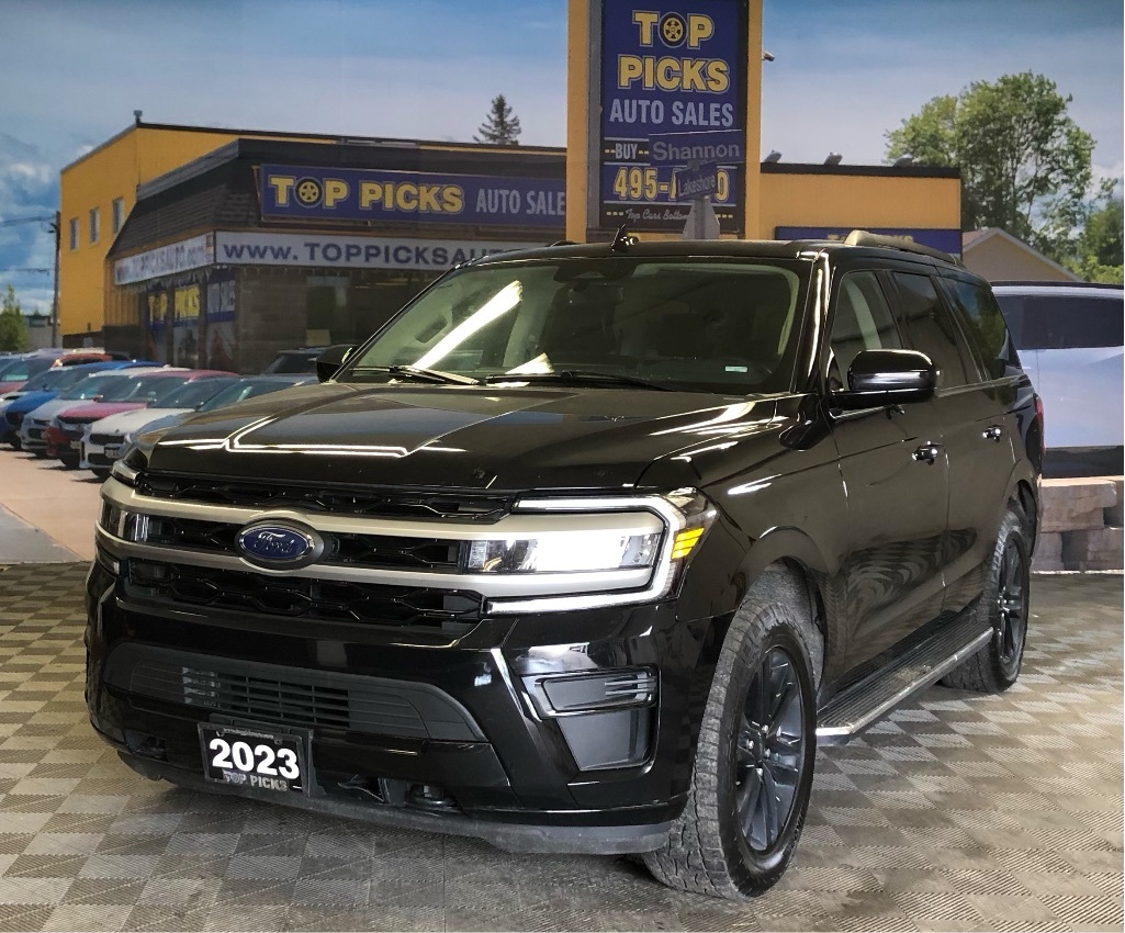 2023 Ford Expedition Black Accent Package, Fully Loaded, Accident Free!
