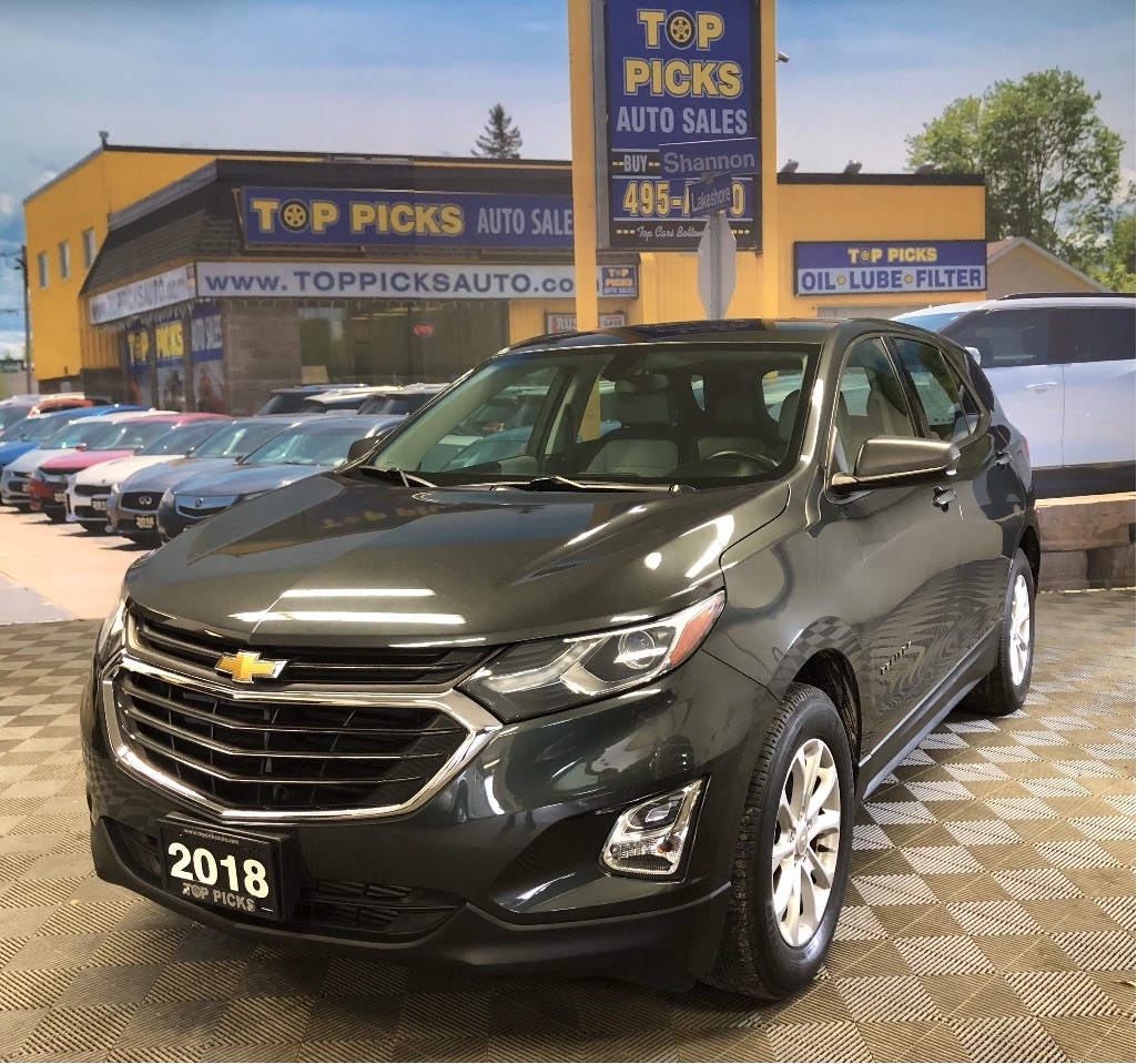 2018 Chevrolet Equinox Heated Seats, One Owner & Accident Free!