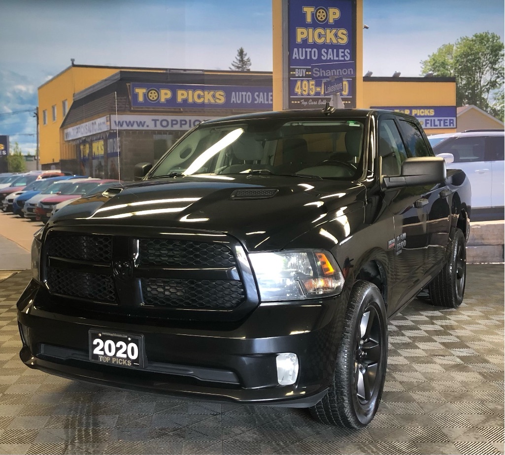 2020 Ram 1500 Classic Express, Heated Seats, Night Edition, One Owner!