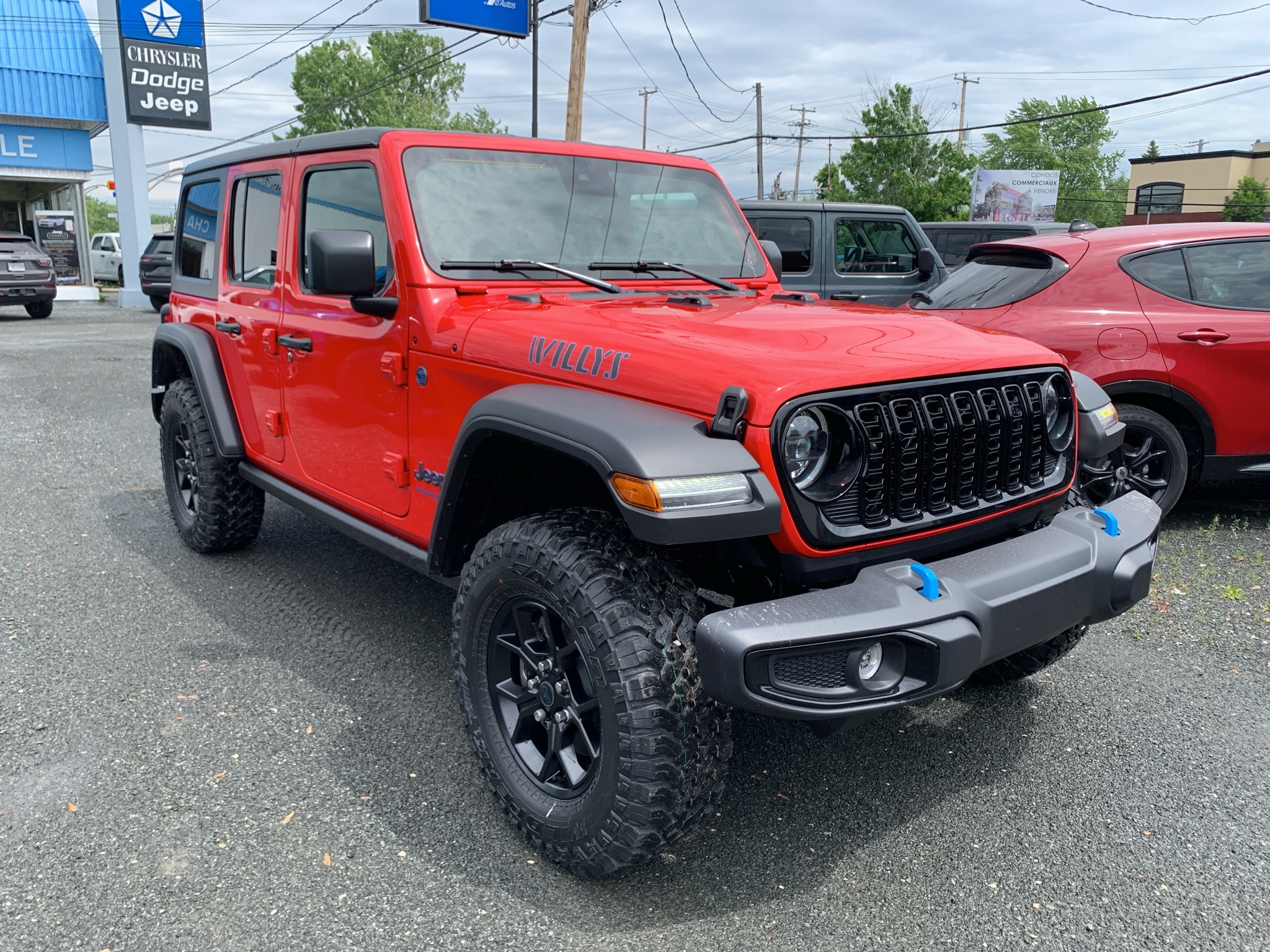 2024 Jeep Wrangler 4xe Willys 4 Door 4x4