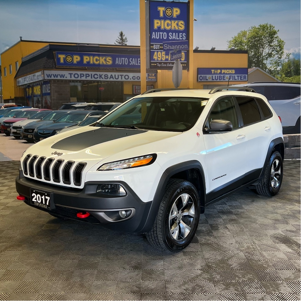 2017 Jeep Cherokee Low Mileage, One Owner, Accident Free & Certifed!