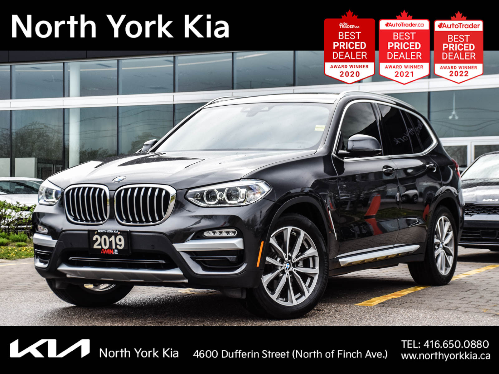 2019 BMW X3 xDrive30i | ONE OWNER | NO ACCIDENTS