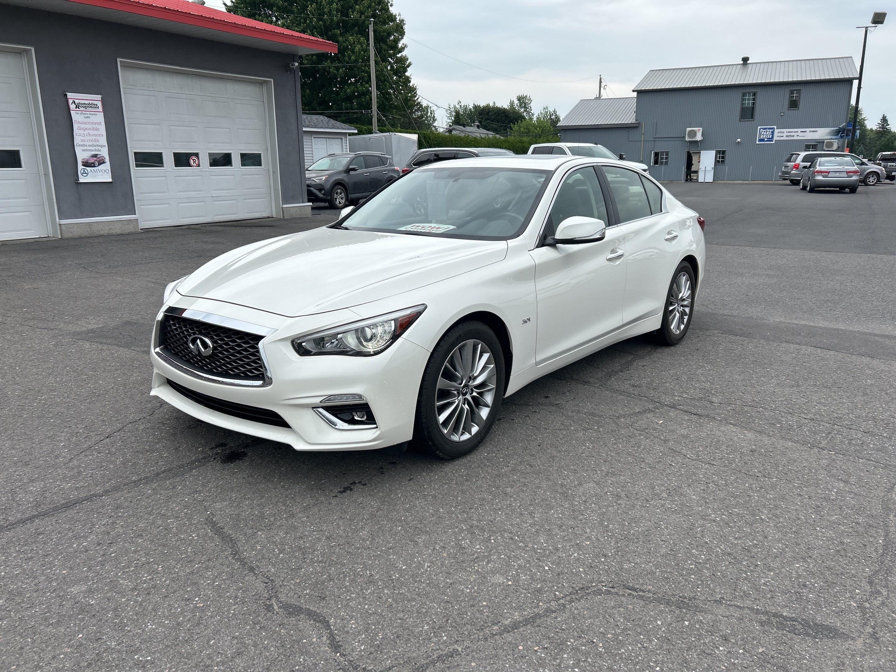 2018 Infiniti Q50 3.0t LUXE  AWD  CUIR  NAVIGATION  TOIT OUVRANT