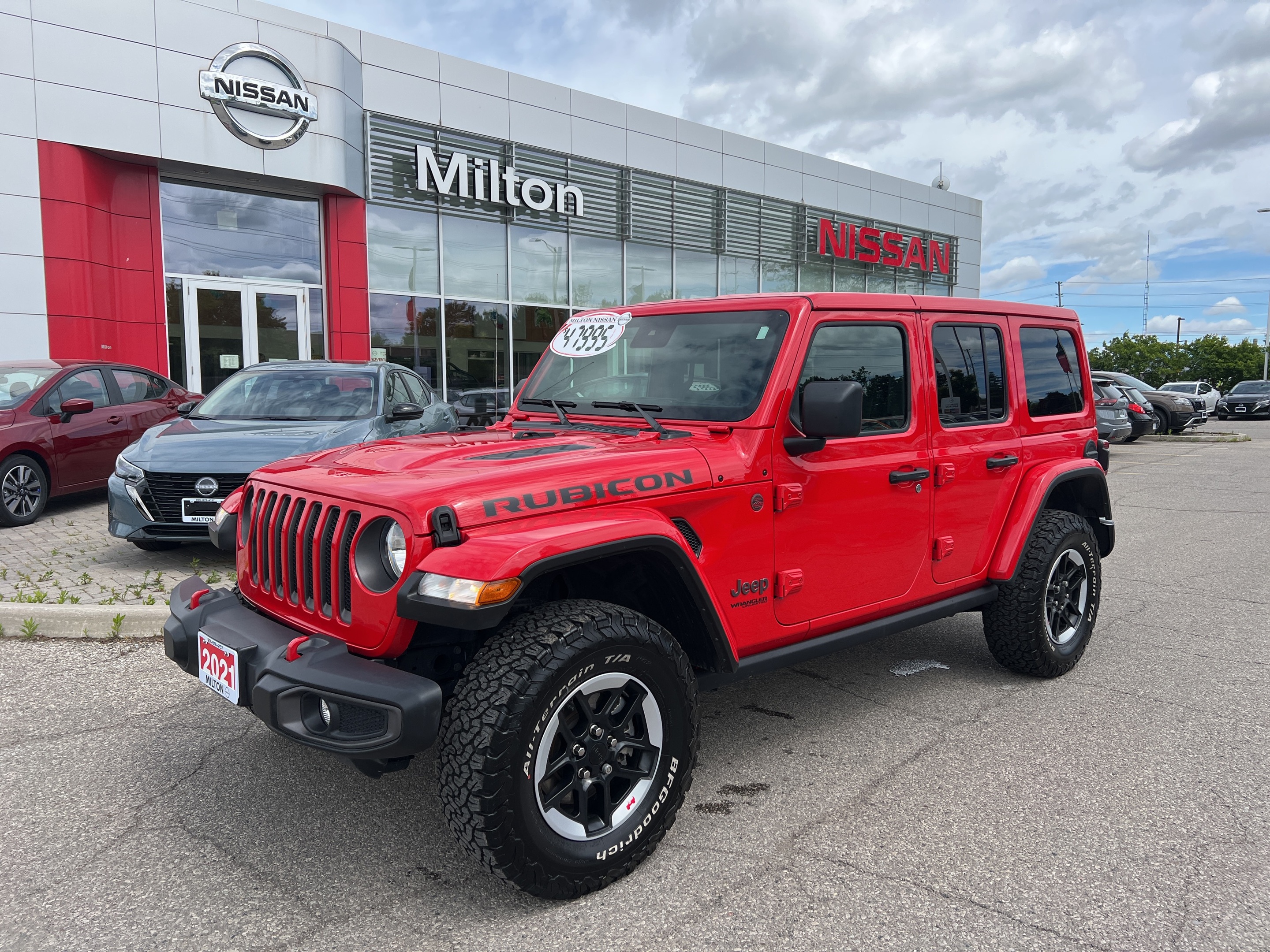 2021 Jeep Wrangler Unlimited Rubicon with only 34,000 km 