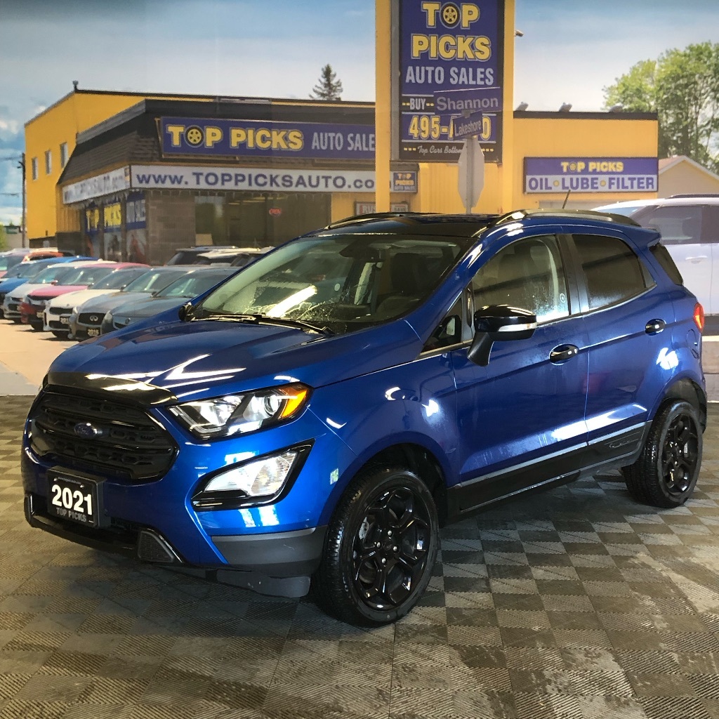 2021 Ford EcoSport SES, AWD, Loaded, One Owner, Accident Free!!