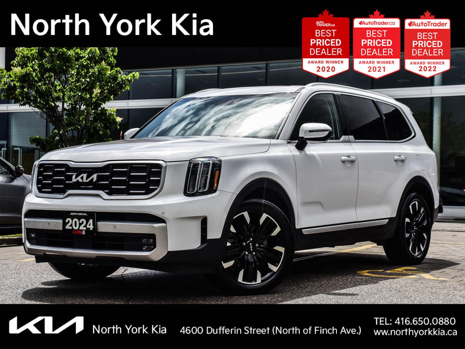2024 Kia Telluride SX AWD | LEATHER | NAVI | ONE OWNER | NO ACCIDENTS