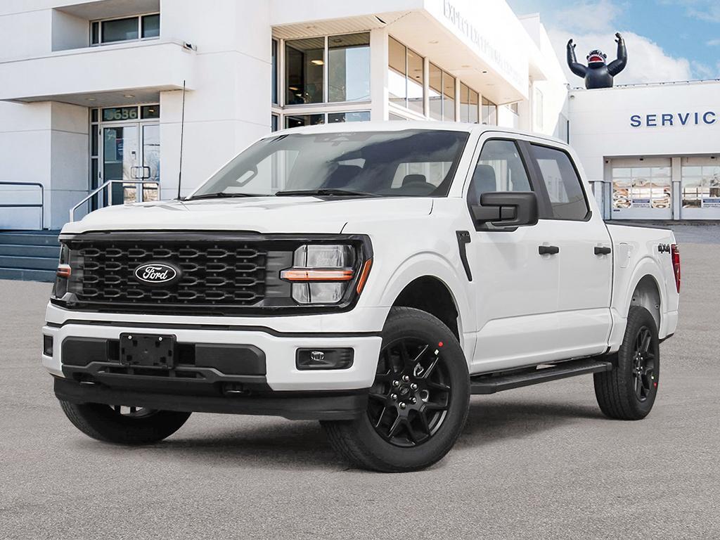 2024 Ford F-150 W/ 18 BLACK PAINTED ALUMINUM WHL