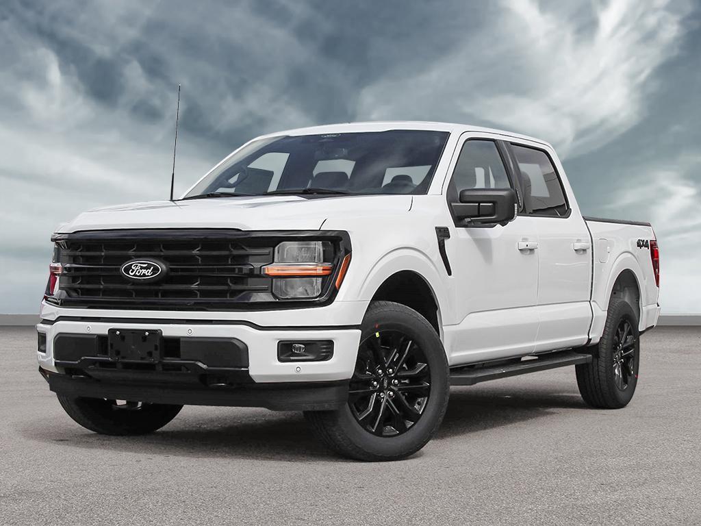 2024 Ford F-150 XLT w/Black Pack Leather Seats & Black Appearance 