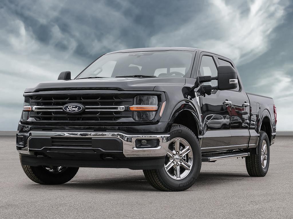 2024 Ford F-150 XLT FX4 with Black Appearance and Black Pack Leath