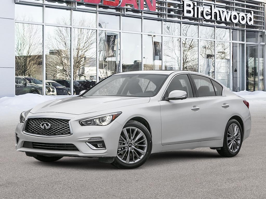 2024 Infiniti Q50 LUXE 4-year oil change plan included!
