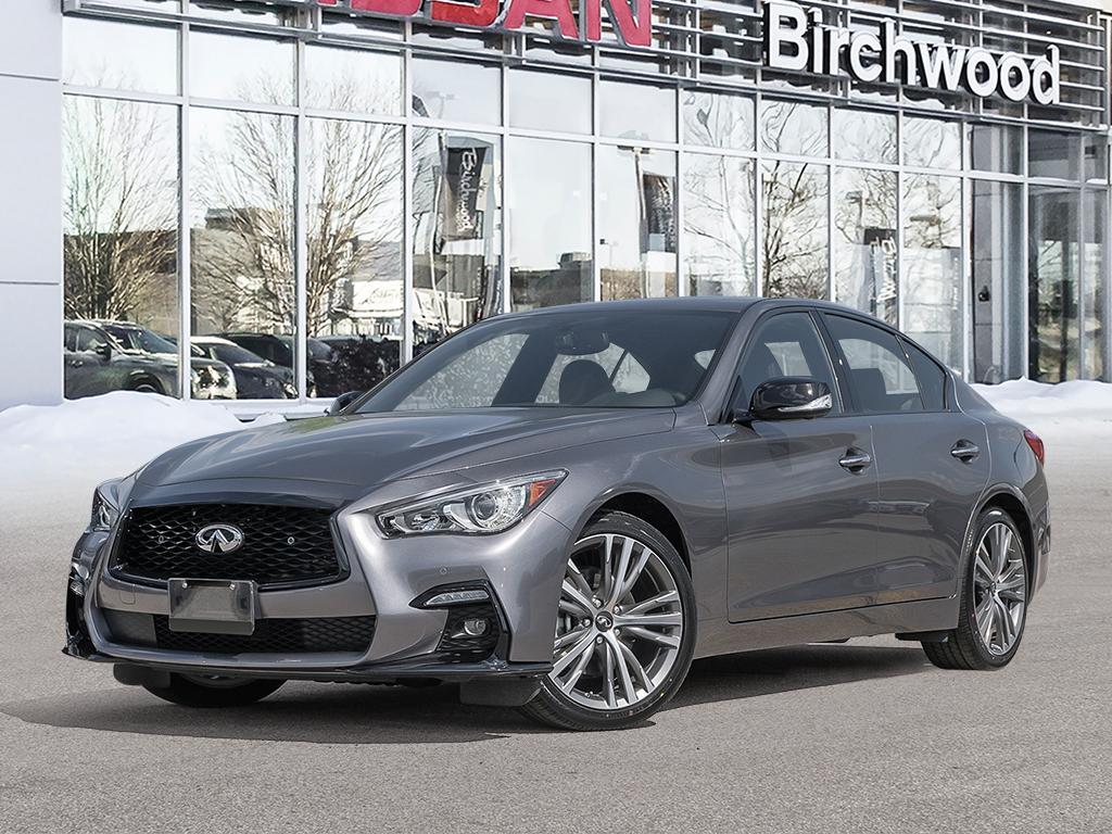 2024 Infiniti Q50 Signature Edition 4-year oil change plan included!