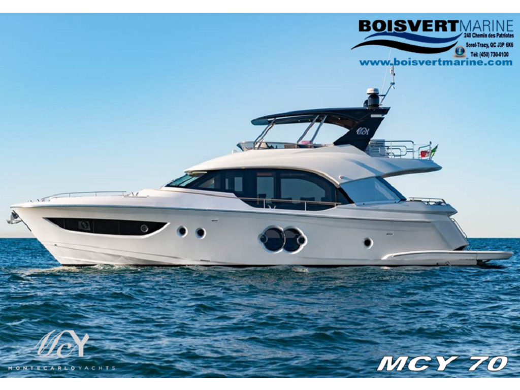 2021 Monte Carlo Yachts boat for sale, model of the boat is  Mcy 70 & Image # 1 of 24