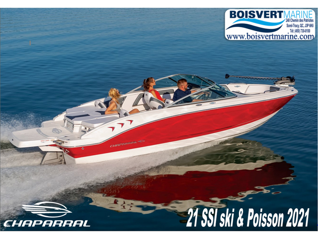 2021 Chaparral boat for sale, model of the boat is 21 Ssi Ski & Poisson & Image # 1 of 14
