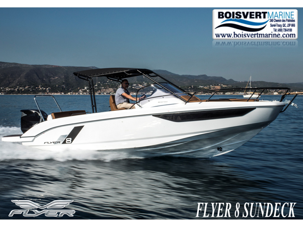 2021 Beneteau boat for sale, model of the boat is Flyer 8 Sundeck & Image # 1 of 5