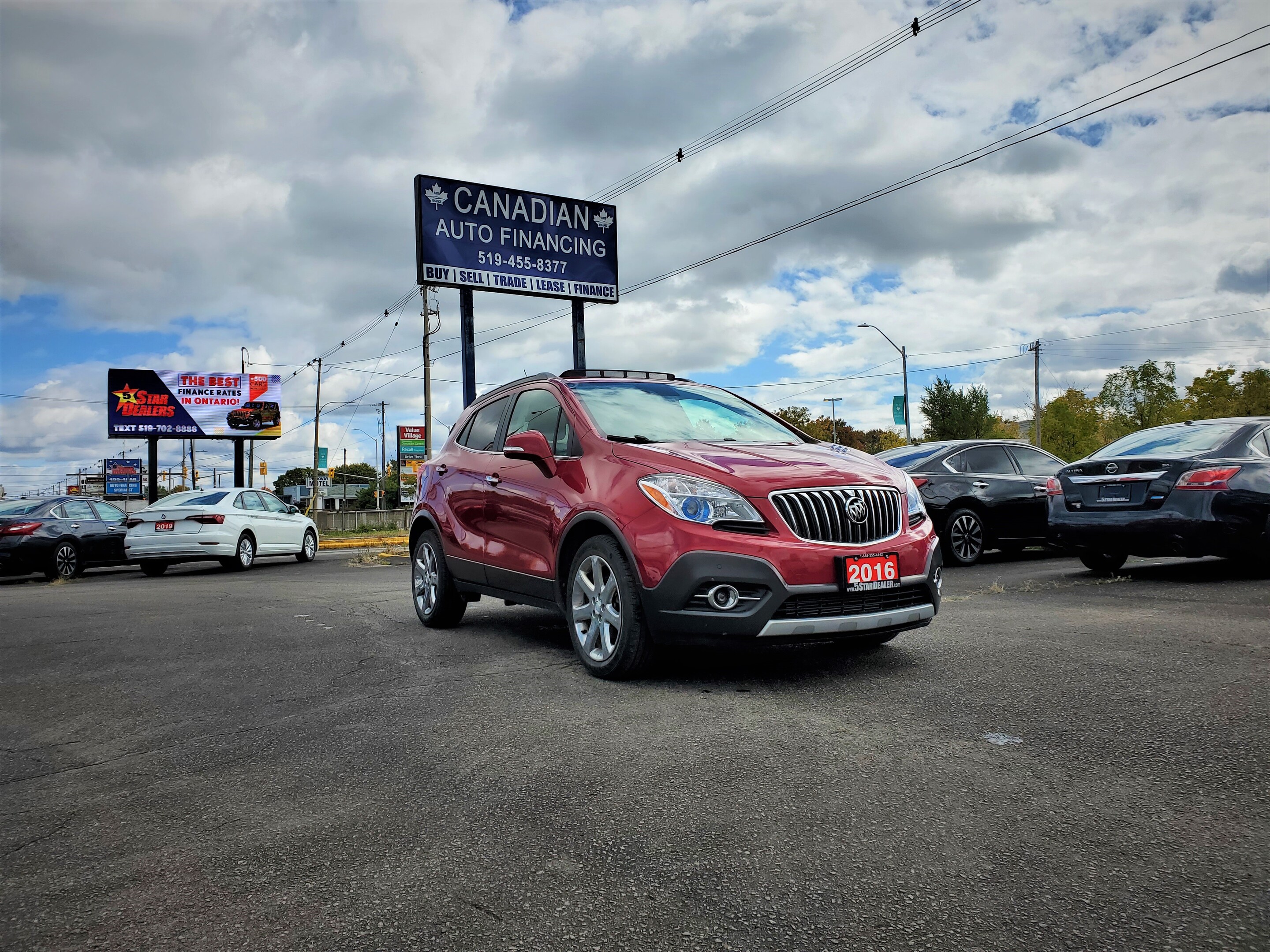 2016 Buick Encore LEATHER SUNROOF H-SEATS! WE FINANCE ALL CREDIT!