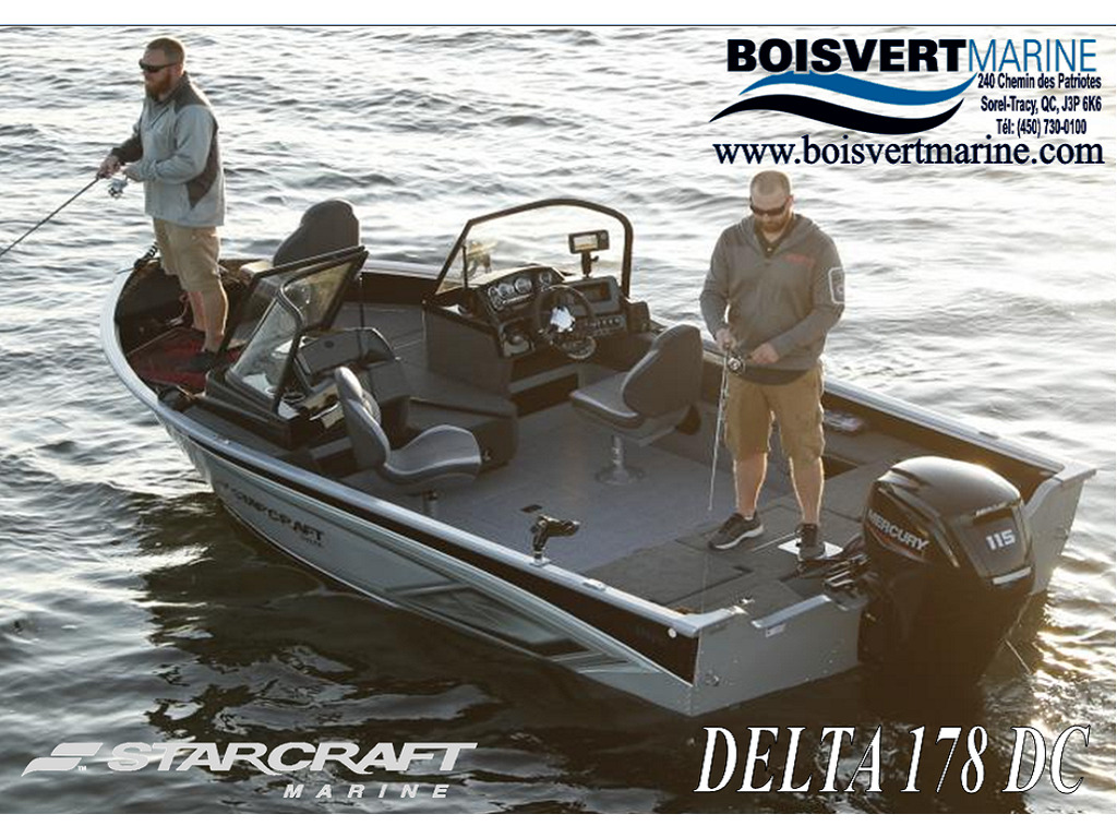 New 2021 Starcraft Delta 178 Dc, Sorel-tracy Quebec - Boatbuys.com