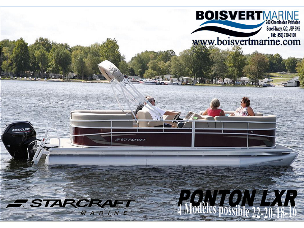 2021 Starcraft boat for sale, model of the boat is Ponton Lxr 22-20-18-16 & Image # 1 of 9