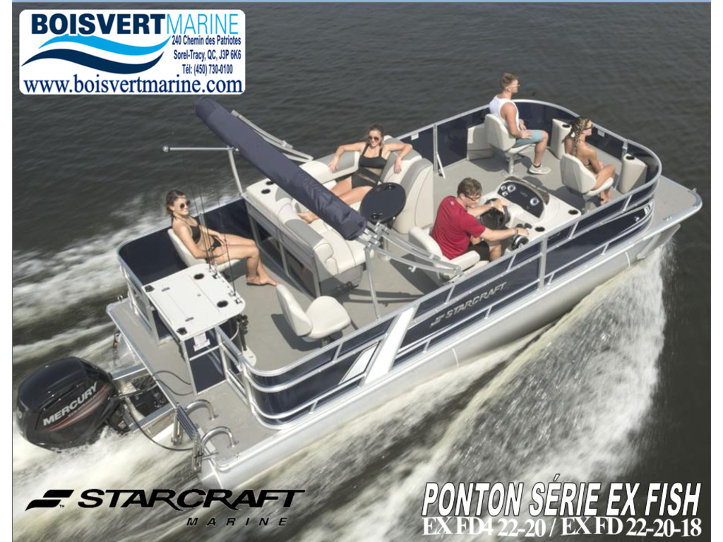 2021 Starcraft boat for sale, model of the boat is Ponton Ex Fish & Image # 1 of 16