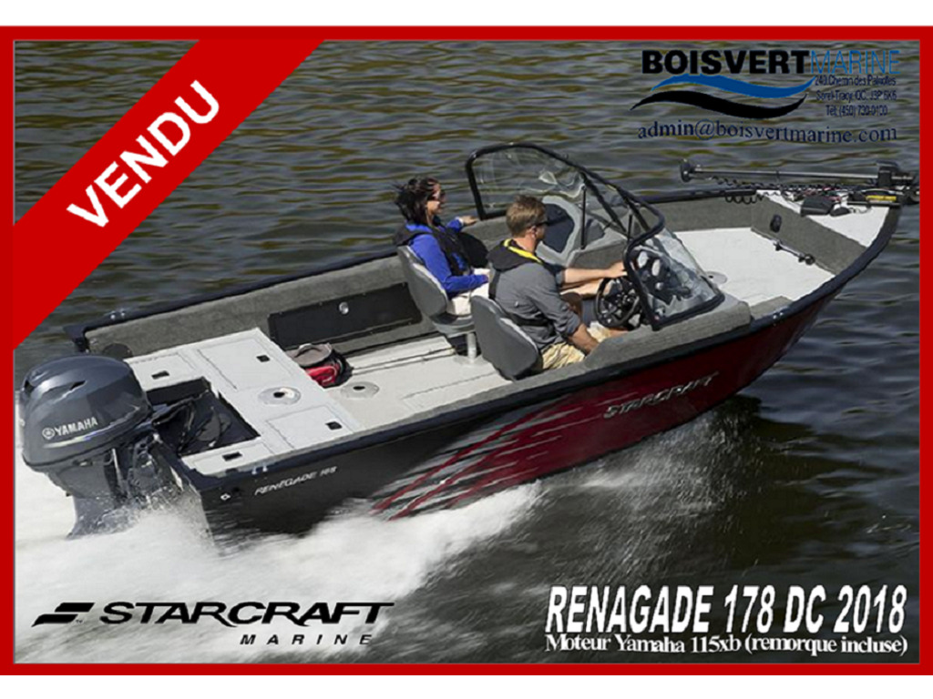 2018 Starcraft boat for sale, model of the boat is Renegade 178dc  & Image # 10 of 10