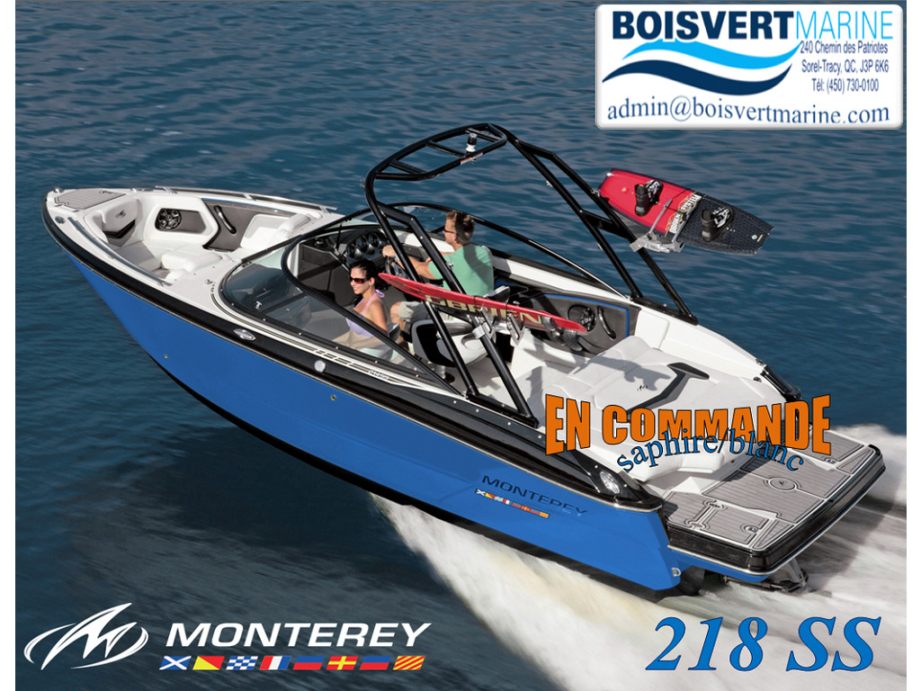 2022 Monterey boat for sale, model of the boat is 218 Ss & Image # 1 of 4