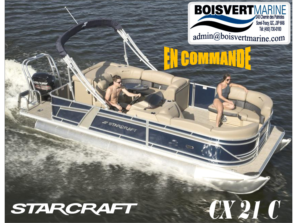 2022 Starcraft boat for sale, model of the boat is Ponton Cx 21 C  & Image # 1 of 7