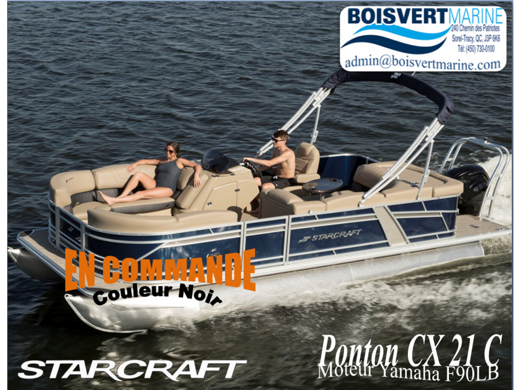 2022 Starcraft boat for sale, model of the boat is Ponton Cx 21 C & Image # 1 of 7