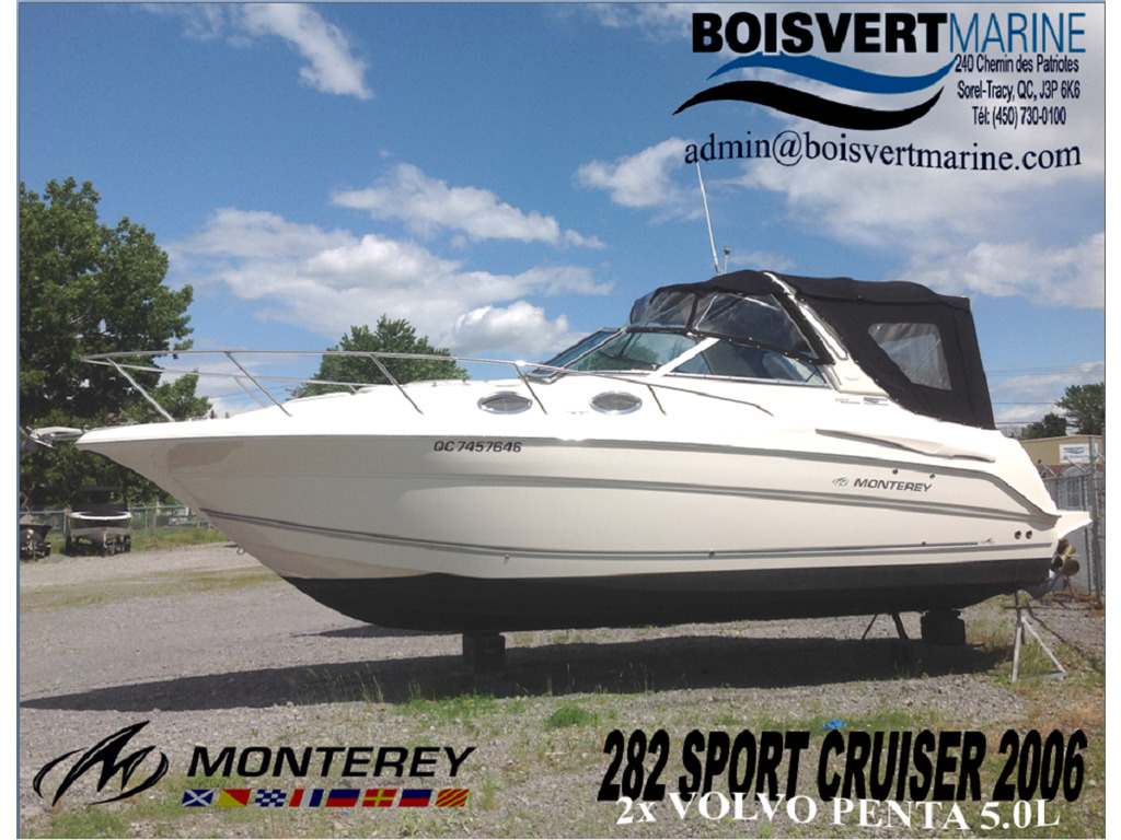 2006 Monterey boat for sale, model of the boat is 282 Sport Cruiser & Image # 1 of 25