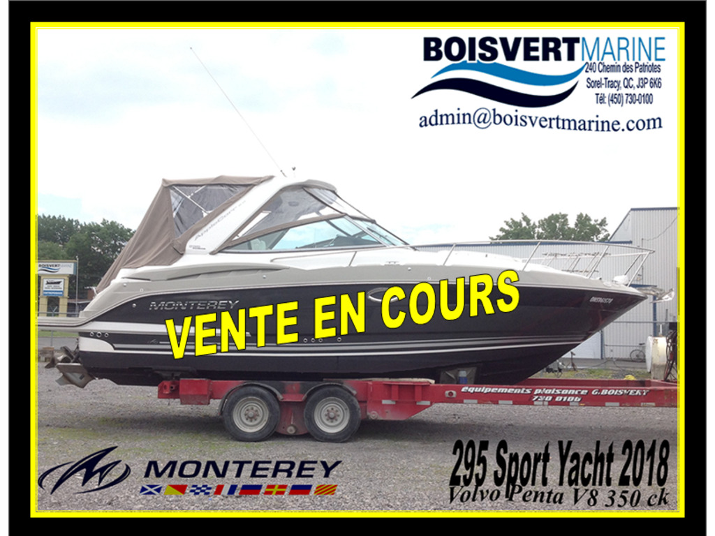 2018 Monterey boat for sale, model of the boat is 295 Sy & Image # 1 of 18