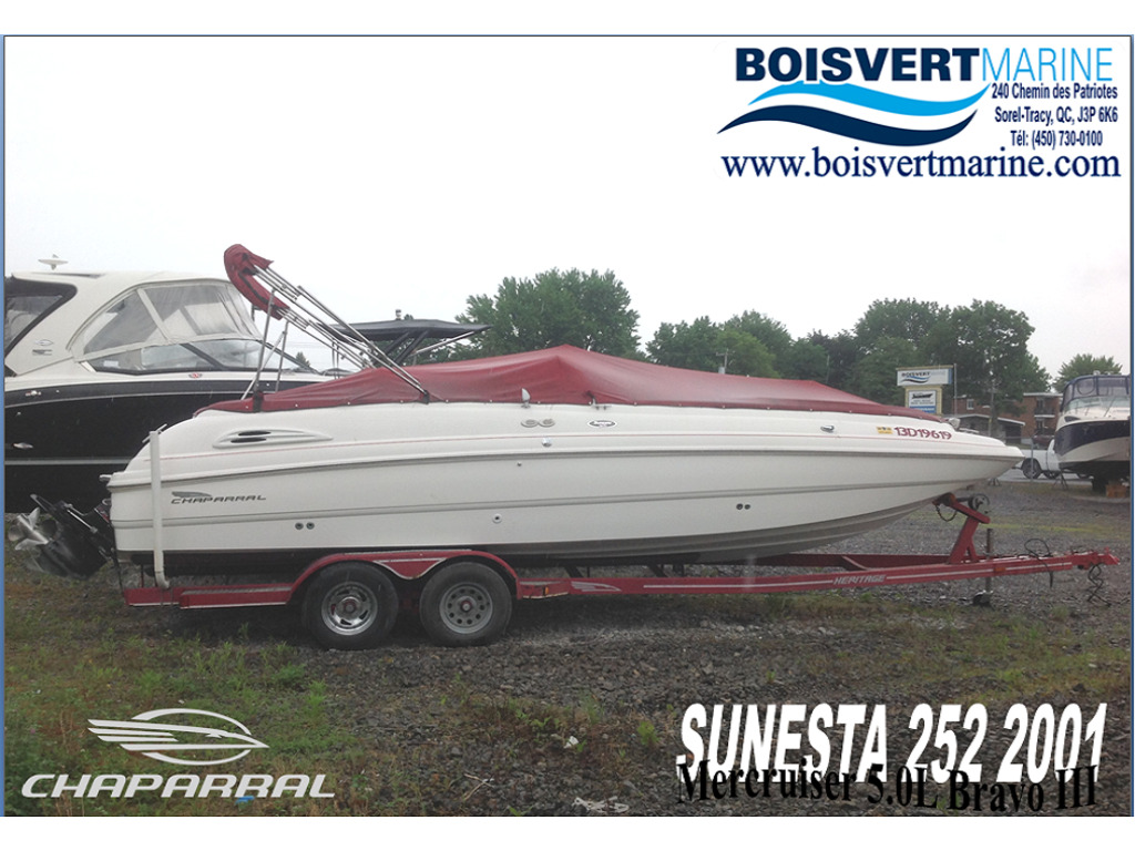 2001 Chaparral boat for sale, model of the boat is Sunesta 252 & Image # 1 of 2