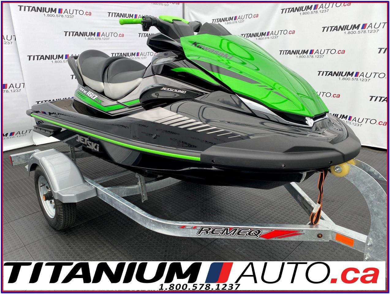 2021 Kawasaki STX 160LX STX160LX -Available Now-Trailer Included-3 Pass