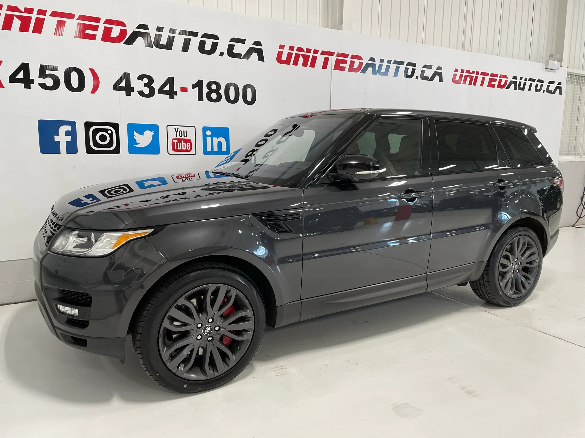 2017 Land Rover Range Rover Sport 4WD V8 Supercharged,TRES BAS MILLAGE