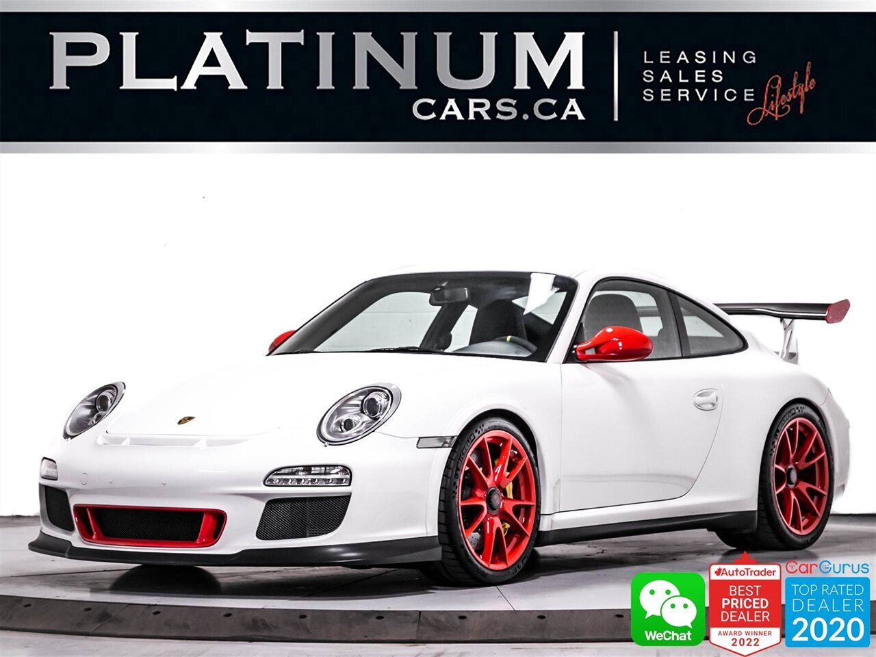 2010 Porsche 911 GT3 RS, 3.8L, 1 OF 612 FOR NORTH AMERICA, MANUAL