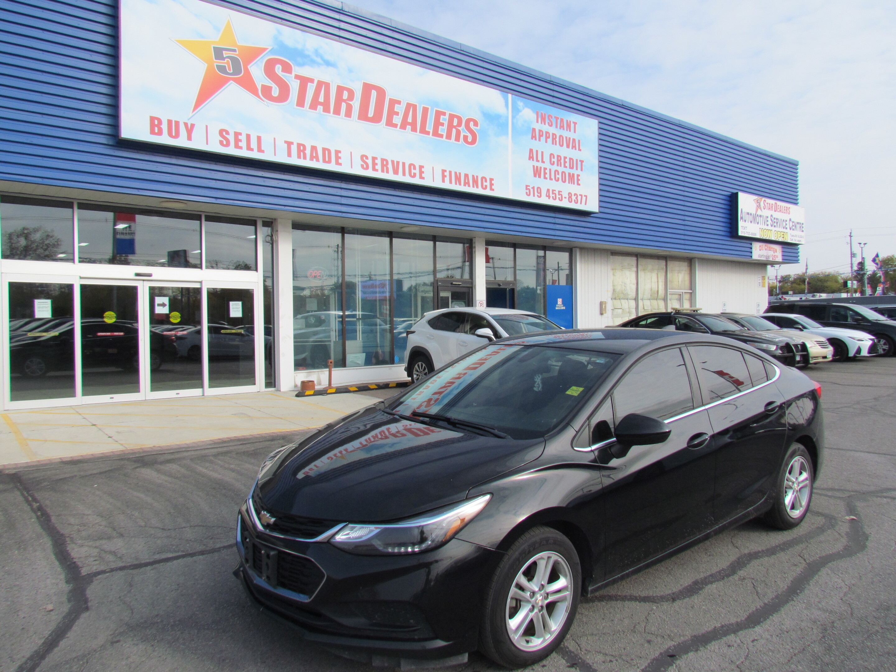 2018 Chevrolet Cruze H-SEATS R-CAM MINT CONDITION WE FINANCE ALL CREDIT