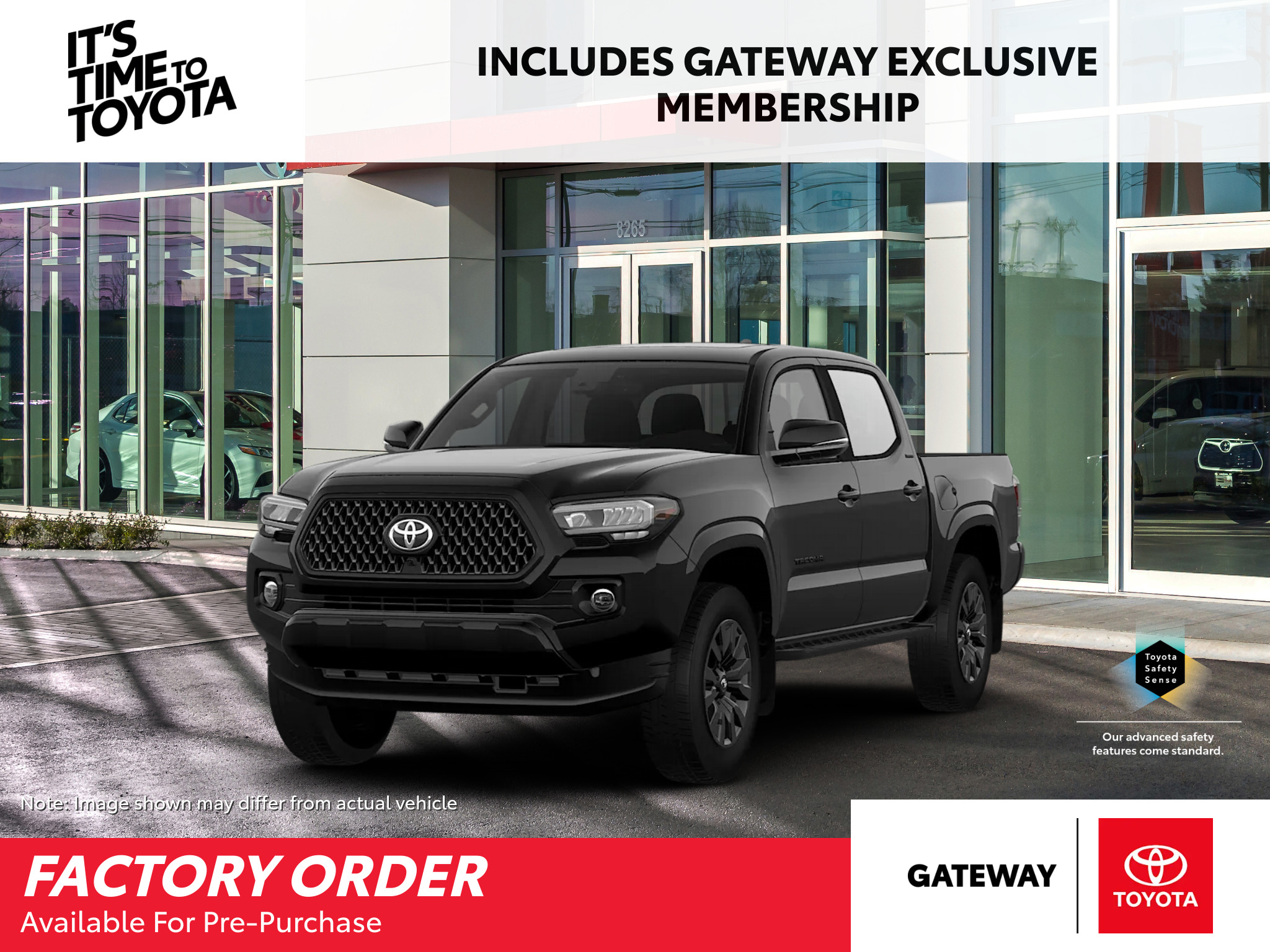2023 Toyota Tacoma LTD Nightshade FACTORY ORDER, DELIVERY DATES VARY 