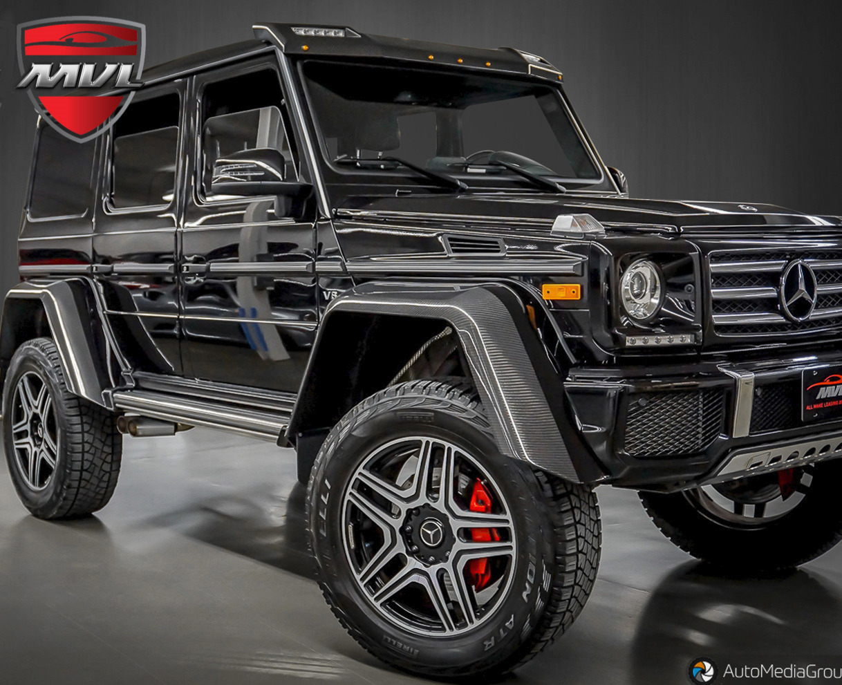 2018 Mercedes-Benz G-Class -SPECIAL LEASE RATE 7.49%- NO LUX TAX, G550 4x4 Sq