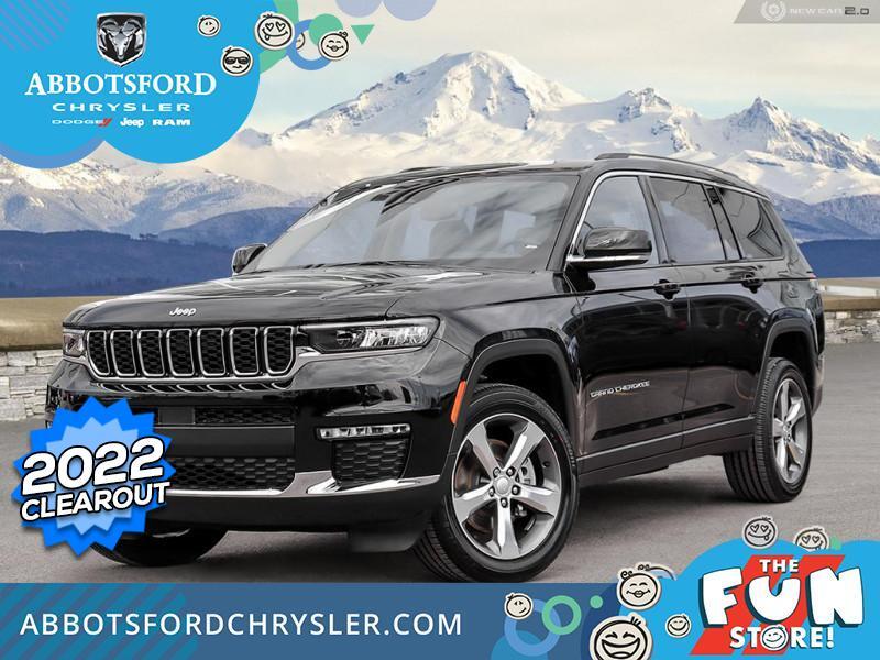 2022 Jeep Grand Cherokee L Limited  - Leather Seats - $244.38 /Wk