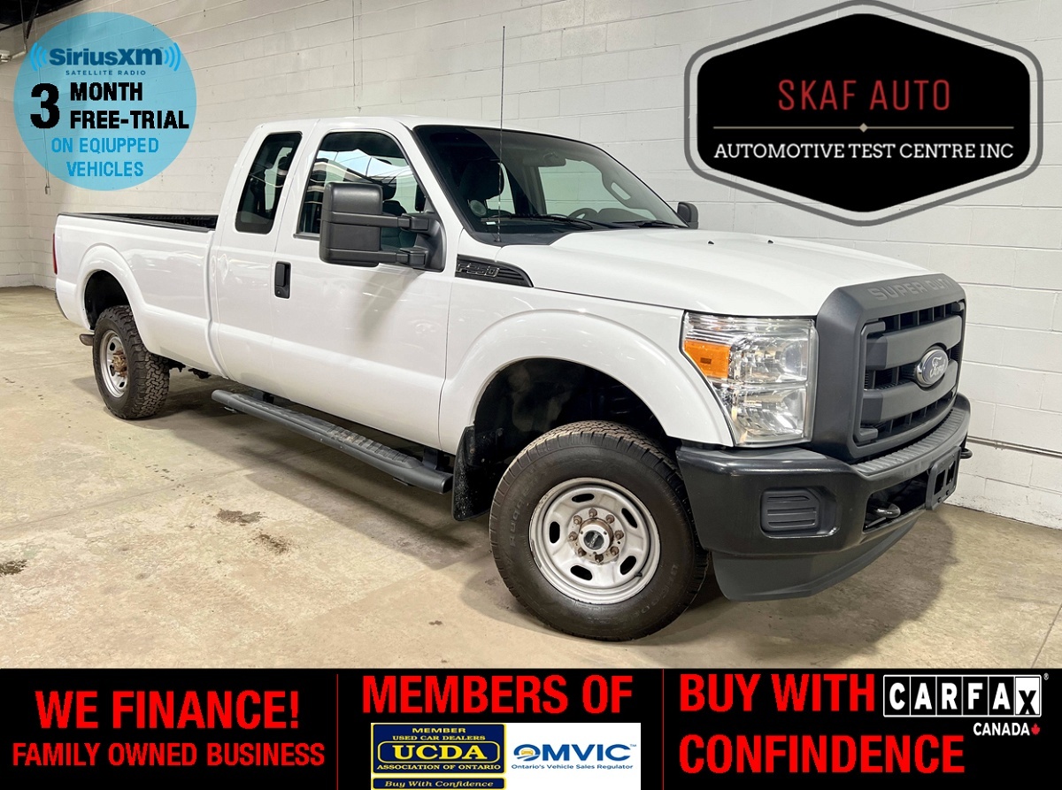 2013 Ford F-250 8FT LONG BOX! EXT CAB! 4X4! WE FINANCE