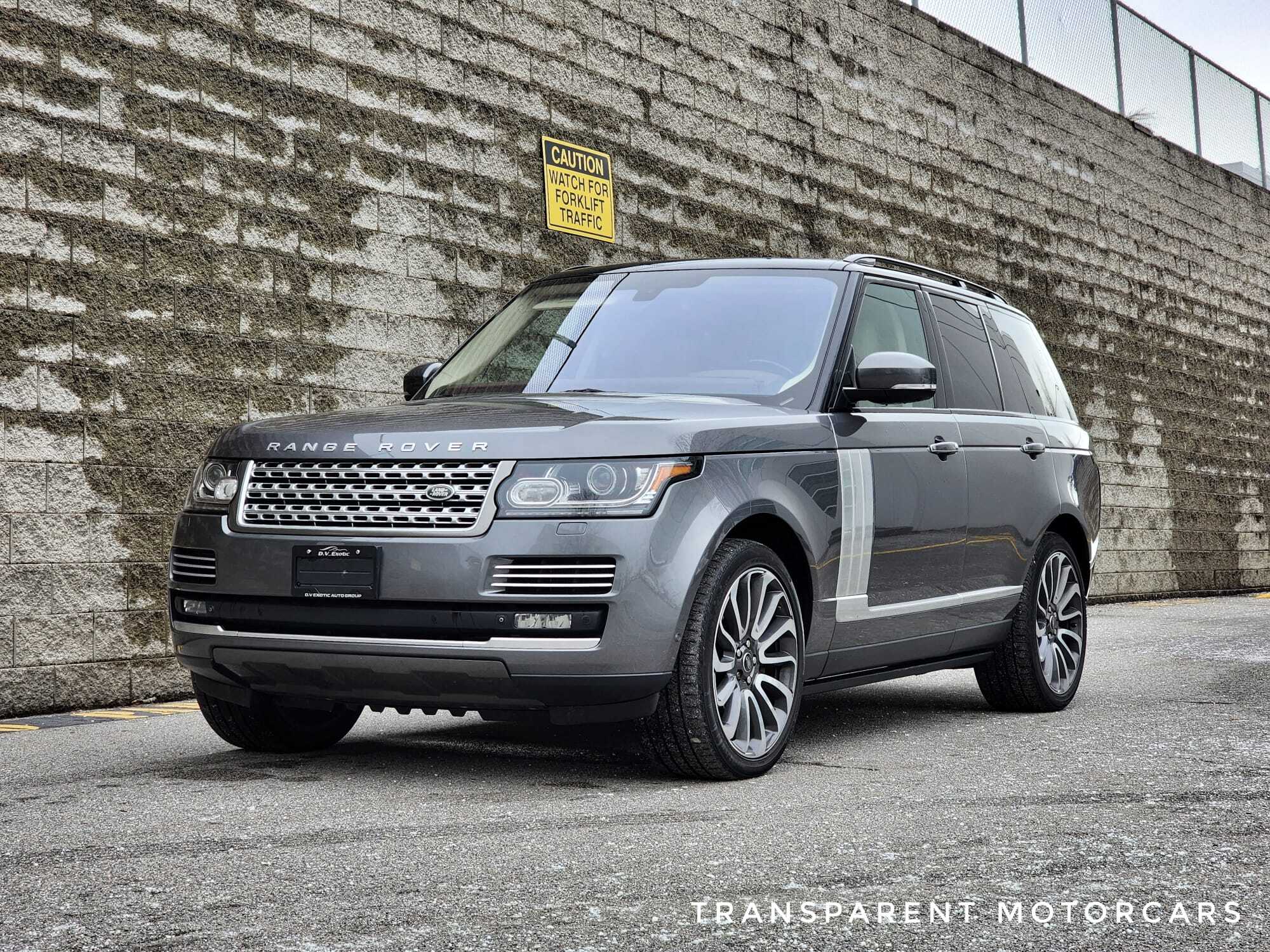 2014 Land Rover Range Rover ATB/510HP/Rear Executive PKG/Full Massage/Ambient