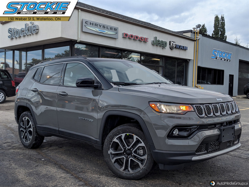 2023 Jeep Compass Limited  - Leather Seats - Park Assist