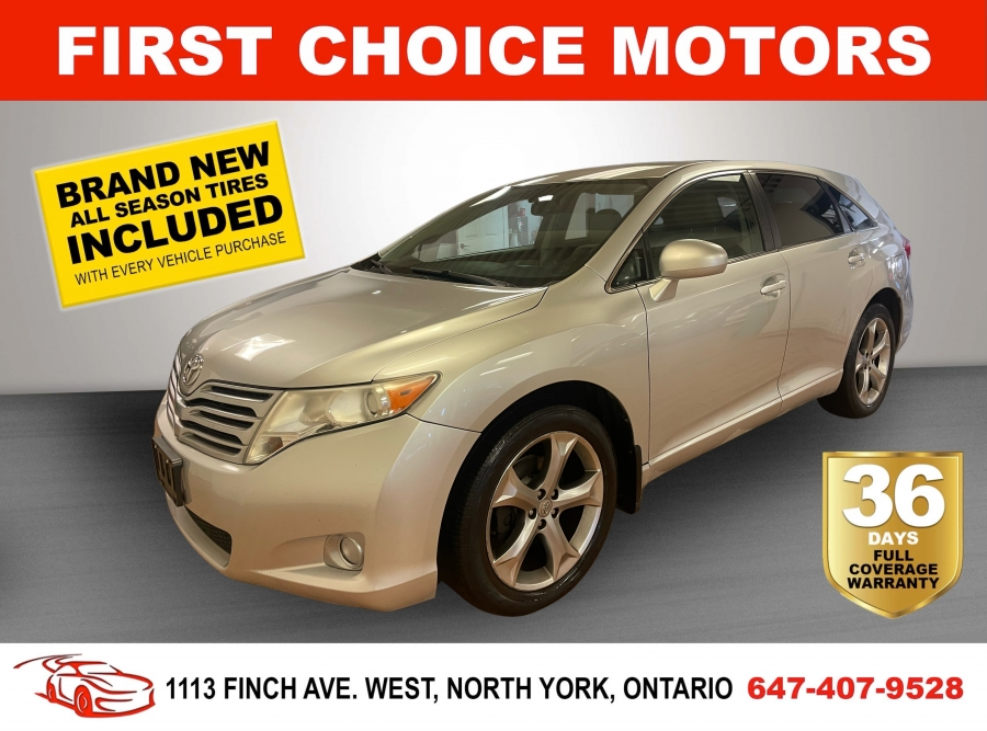 2009 Toyota Venza ~AUTOMATIC, FULLY CERTIFIED WITH WARRANTY!!!~