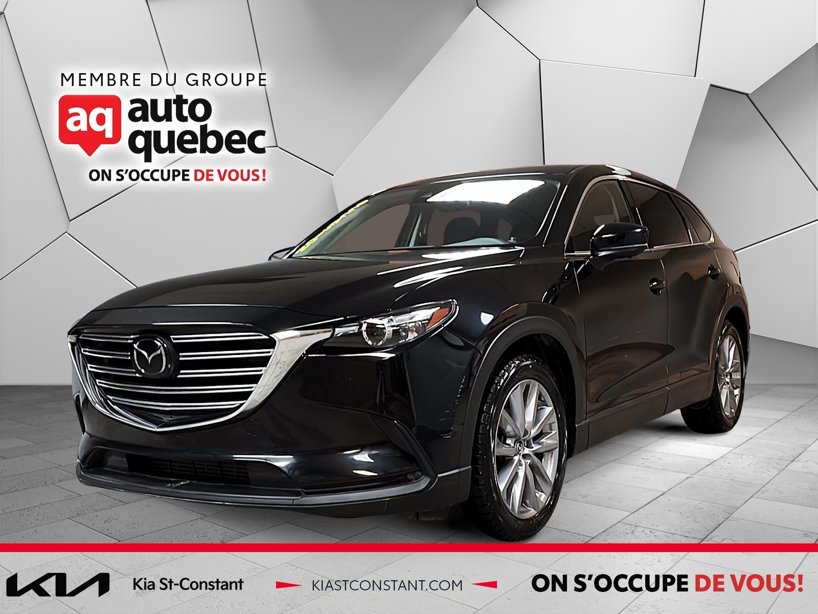 2021 Mazda CX-9 GS-L Awd 7 places Toit ouvrant Cuir Caméra Mags 