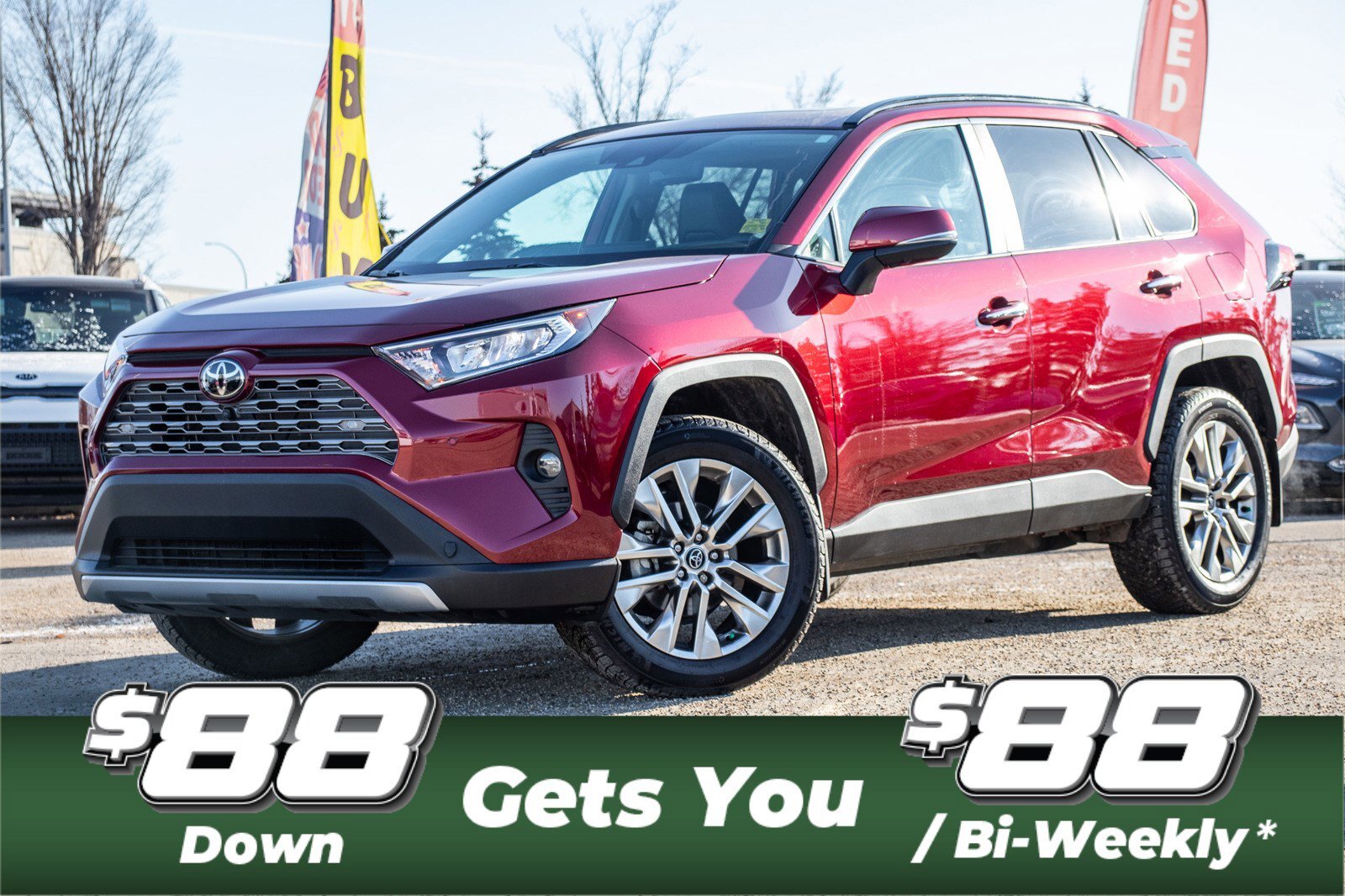 2021 Toyota RAV4 Limited AWD | SAFETY SENSE I ONE OWNER! CLEAN CARF
