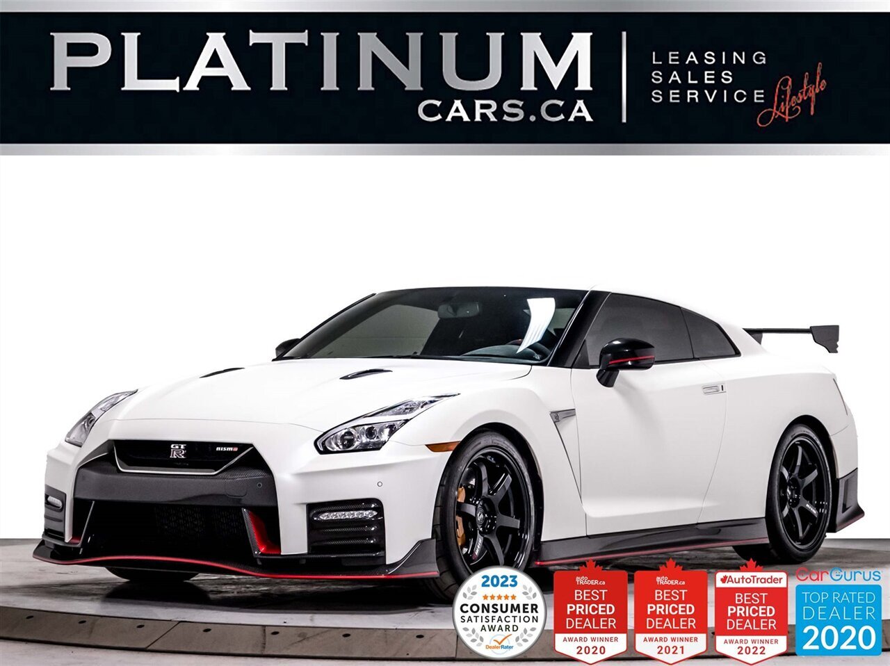 2017 Nissan GT-R NISMO, AWD, 600+HP, AMS UPGRADE, BREMBO, MATTE PPF